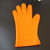 Studying oven Protective hot cover girlfriend heat heat pats five-finger gloves 130g caring Silicone gloves