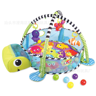 Multi-functional baby urinal Mat storage game mat baby crawler mat carpet rain forest game gym