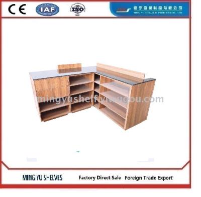Steel and Wood Structure Supermarket and Convenience Store Cashier