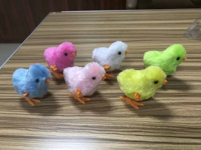 Online Celebrity Winding Chicken Stall Plush Toy Chicken