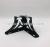 10cm Black White and Gray Hardware Furniture Feet 1.0 Thick Bathroom Support Iron Plating Feet TV Feet