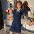 Summer Lady's nightgown Ice short sleeved Gowns Korean version of Silk Sexy Home dress
