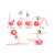 Righteous body health HJ - B111 fitness body 55.65.75.85.95 cm yoga ball