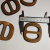 Factory Direct Sales Wholesale Wooden Buckle Luggage Buckle Button Metal Button Belt Buckle