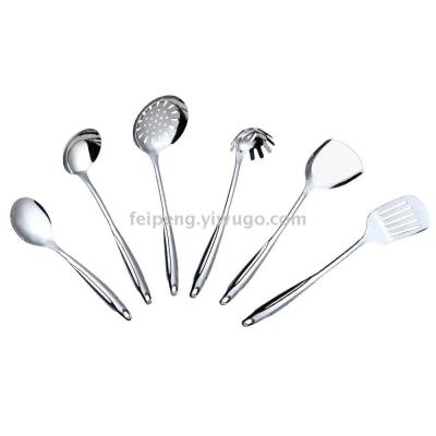 Stainless steel spatula suit household cooking shovel spoon colander kitchen utensils and appliances in the kitchen