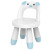 Factory Direct Children's Shoes Changing Learning Reading Plastic Stool Creative Cartoon Children's Backrest Low Stool