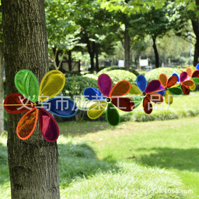Sequin Hanging String Windmill, Kindergarten Scenic Spot, Event Wedding Scenic Spot Advertising Hanging String Windmill, Factory Direct Sales
