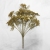 12. Fork Gold powder Christmas, simulated plant flower cuttings European decoration