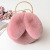 New Fashion Plush Rabbit Ears Chain Bag All-Match and Cute Soft Cute Rabbit Shoulder Crossbody Portable Small round Bag