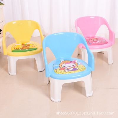 Plastic children 's meal chair baby called chair back chair the eat chair small child thicken who wholesale children' s