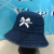 Internet Celebrity Bucket Hat Popular Bucket Hat Denim Cloth Hat Sun Hat Stylish Korean Style Hat