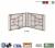 8ft Outdoor Indoor Picnic Camping Wedding Banquet Dining Catering Folding in Half Table/Blow Mold HDPE plastic Rectangle