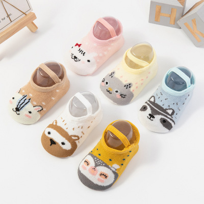 New autumn/ Winter Cartoon mouth Anti-child Boat socks baby baby top socks Elastic band floor Socks New autumn/ Winter Cartoon mouth anti-child Boat socks Baby top socks Elastic band floor socks