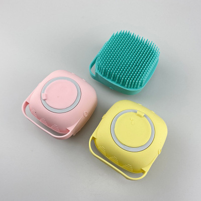 Silicone Bath Brush Baby Bath Gadget Children Bath Adult Bath Brush Bath Brush