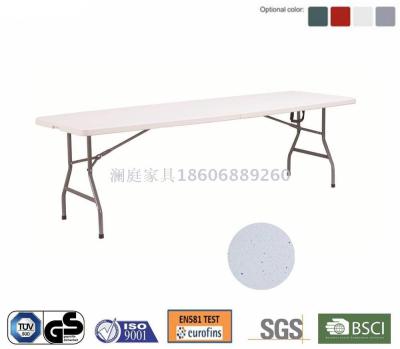 2020 Wholesale Commercial Quality Modern Lightweight Plastic Folding Dinning Table 6FT For Outdoor Events Camping 