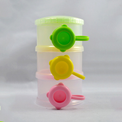 Infant milk powder box three baby side open snack storage cans maternal and child supplies wholesale