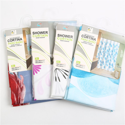 Bathroom Punch-Free Shower Curtain Bathroom Shower Curtain Mildew-Proof Curtain Water-Repellent Cloth Partition Curtain