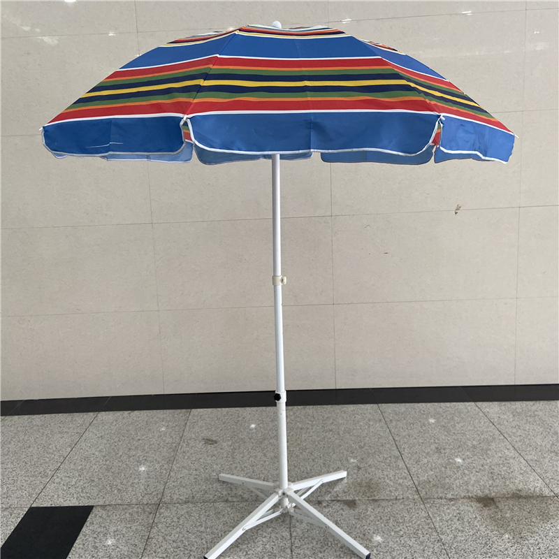 100公分沙滩伞40寸沙滩伞牛津布彩虹图案