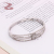 Stone Jewelry Honor Produced Gold and Silver Rose Golden & Three Colors Korean Version of the Simple Mori Style Online Influencer Ring Bracelet