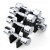 HJ-A026  Adjustable Chrome Plated Dumbbells 