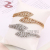 Ear of Rice-Shaped Design Gold Silver Kind Color Best Seller in Europe and America Classic Bracelet with Similar Design Ring, to Be Given to a