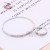 The Trend of the Ins Wind Special-Interest Design Jewelry Narrow Zircon Bracelet Ring Set 520 Birthday Gift to Send His Girlfriend
