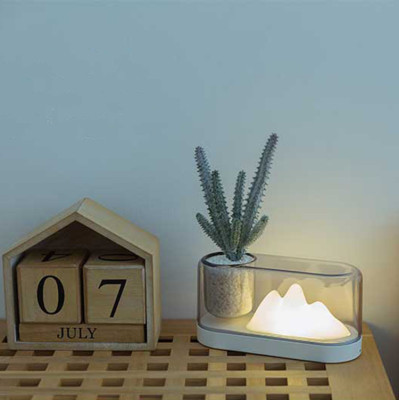 Nordic light luxury webcelebrity simple bedside protection small night light USB charging desktop decoration night light