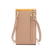 2020 new women's mini fashion mobile phone bag diagonal cross single shoulder bag vertical PU trend lock women's bag