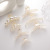 Pearl Clip Headdress hairpin back of the head Headdress Web Celebrity Korean version of Instagram Girls Pan hair small hair catch hair Accessories