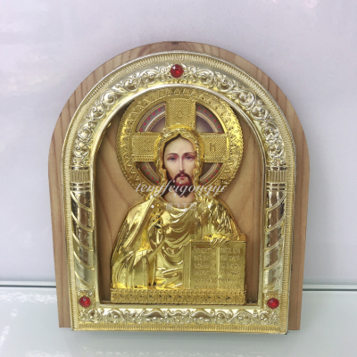 Catholic Orthodox Plastic stereotyped door frame with drilling religious artifacts