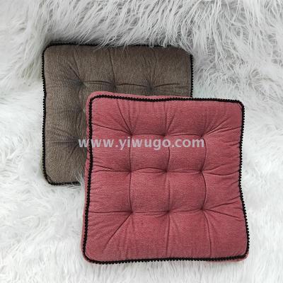 Manufacturer wholesale Flannelette thickened and buffed chair cushion Office Student cushion dining chair cushion Tatami cushion