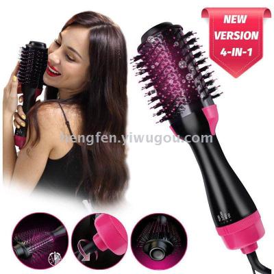 Multifunctional anion hair dryer hair dryer hair dryer hair comb curl curling iron straight hair comb hot air