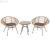 table chair cane chair small table 3 sets contemporary and contracted individual designs recreational chair combination