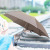 Korean Style Four Fold Mini Pocket Umbrella Touch Cloth Striped Umbrella 50*7K Windproof Umbrella Folding Student Umbrella