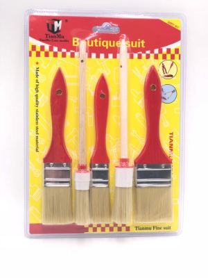 Tianmu Professional Paint Brush Barbecue Brush White Hair Paint Brush Brush Cleaning Brush Set