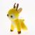 Plush sika deer pendant Plush doll toy plush deer key chain 4 inch pendant clothing accessories