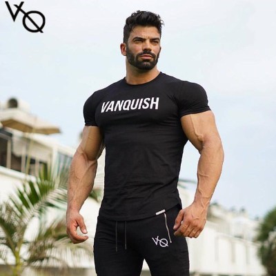 Taobao Summer New Fitness sports Leisure short sleeve running sweat absorption tight cotton T-shirt a substitute hair