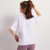 2020 New Sport T-shirt Women's short sleeved Loose -fitting shoulder Mesh Fitness Running Dry Yoga Suit