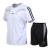 shortsleeved shorts men's sportswear loose breathable running fitness basketball training suit quick dry clothes