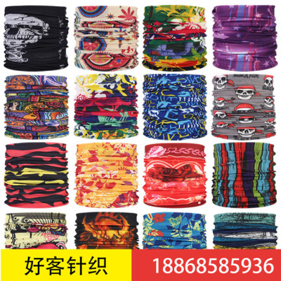 Seamless magic headscarf men and women cycling headscarf mask neck wrap windproof winter scarf to keep warm