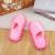 2020 Simple Portable Folding plush slippers Home Hotel lazy people clean floor mop slippers