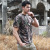 ESDY Outdoor round neck Camouflage short sleeve Breathable Sport Quick Dry T-shirt short sleeve Dress A413
