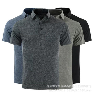 UA Men's Golf Polo shirt Outdoor Leisure Fitness quick dry loose sweat short sleeve T-shirt