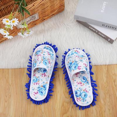 Home Housekeeping Tools Bathroom Floor Dusting Cover Foot Cleaner Shoes Soft Wearable Microfiber Lazy Cleaning