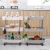 W27-B1403 Toilet Bathroom Gap Storage Rack Kitchen Narrow Cabinet Refrigerator Mobile Multi-Layer Shelf