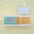 Wooden stick cotton swab double-ended cotton swab wood cotton swab cotton ball hard plastic box Wooden stick cotton