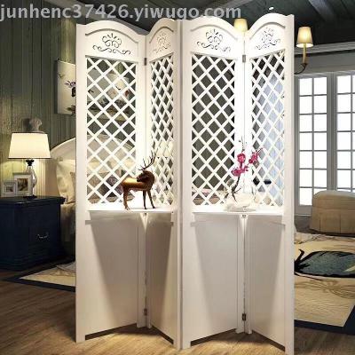 Carved hollow screen partition living room decorative lattied background wall modern PVC high density board RD2904