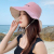 Bucket Hat Female Double-Sided Big Brim Sun-Proof Hat Summer Outdoor Japanese Style All-Matching Internet Hot Korean Style Tide Sun Hat