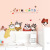 Wall stickers manufacturers wholesale new adorable cat series cartoon combination can remove waterproof Wall stickers