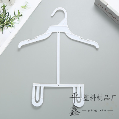 Clothes Hanger Nordic Ikea Non-Marking Clothes Hanging Wardrobe Plastic Non-Slip Clothes Drying Hanger Hanger for Dormitory Students